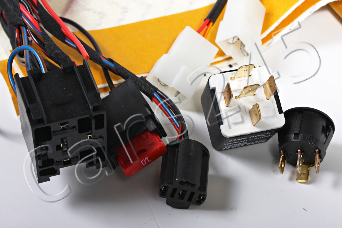 Universal 12V Heated Seat Heater Kit Nearside=Offside 1076001 OEM